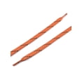 thumbnail image 4 of INSPIRE CHIC 3 Pairs Double Color Twill Athletic Flat Shoelaces Long Shoestrings for All Types of Casual Sneakers Orange Black 120 cm/47.2", 4 of 5