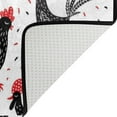 thumbnail image 5 of Coolnut 31x 20 Inch Area Rug, Carpet Roosters Doormat for Hardwood Floor Entrance Living Room Bedroom 2'7" x 1'8", 5 of 6