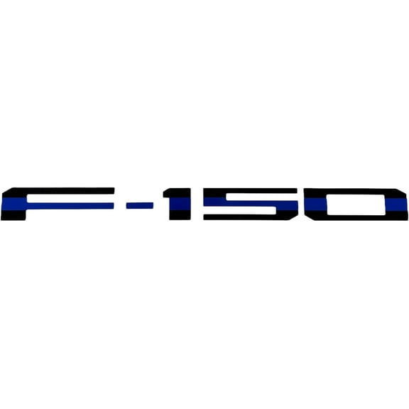 Eurosport Fits 2021-Current, Ford F150 Tailgate Letters (Blue Line)