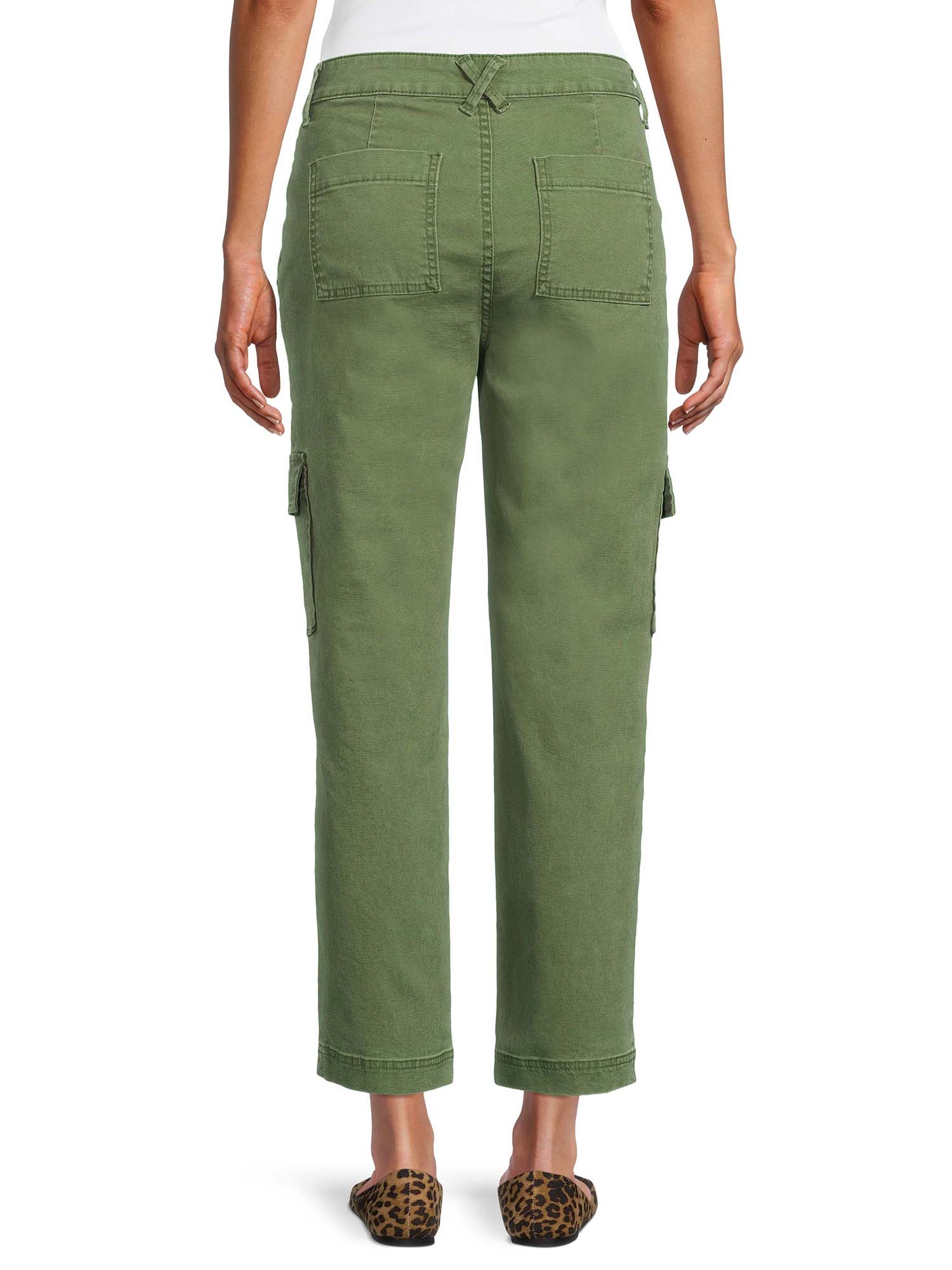 Time and Tru Women's Cargo Pants - image 3 of 5