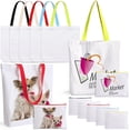 thumbnail image 1 of Bolsa de lona por sublimación MAFYE, paquete de 10 con color personalizado, 1 of 8