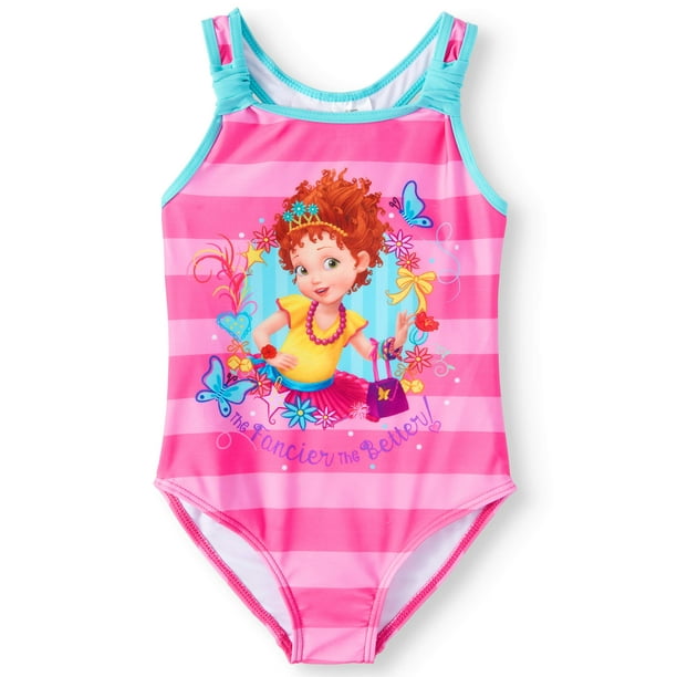 Fancy Nancy One-Piece Swimsuit (Little Girls) - Walmart.com