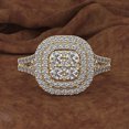 thumbnail image 3 of Anillo HUOGUO Fashion Diamond para mujer en aleación, 3 of 5