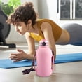 thumbnail image 2 of Bouteille d'Eau Pliable en Silicone avec Poignée Étanche Portable Réutilisable pour Voyage Sports Extérieurs, 2 of 5
