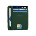 thumbnail image 1 of YOPTOP Slim Minimalist Front Pocket RFID Blocking Leather Wallets For Men And Women,Hunter Green, 1 of 7