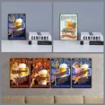 thumbnail image 5 of Letreros de cerveza Iceberg, placa de hojalata vintage de metal, Wildfire Golden Beer, póster de pared, Oktoberfest, pub, bar, club, decoración, 20 x 30 cm, 5 of 5