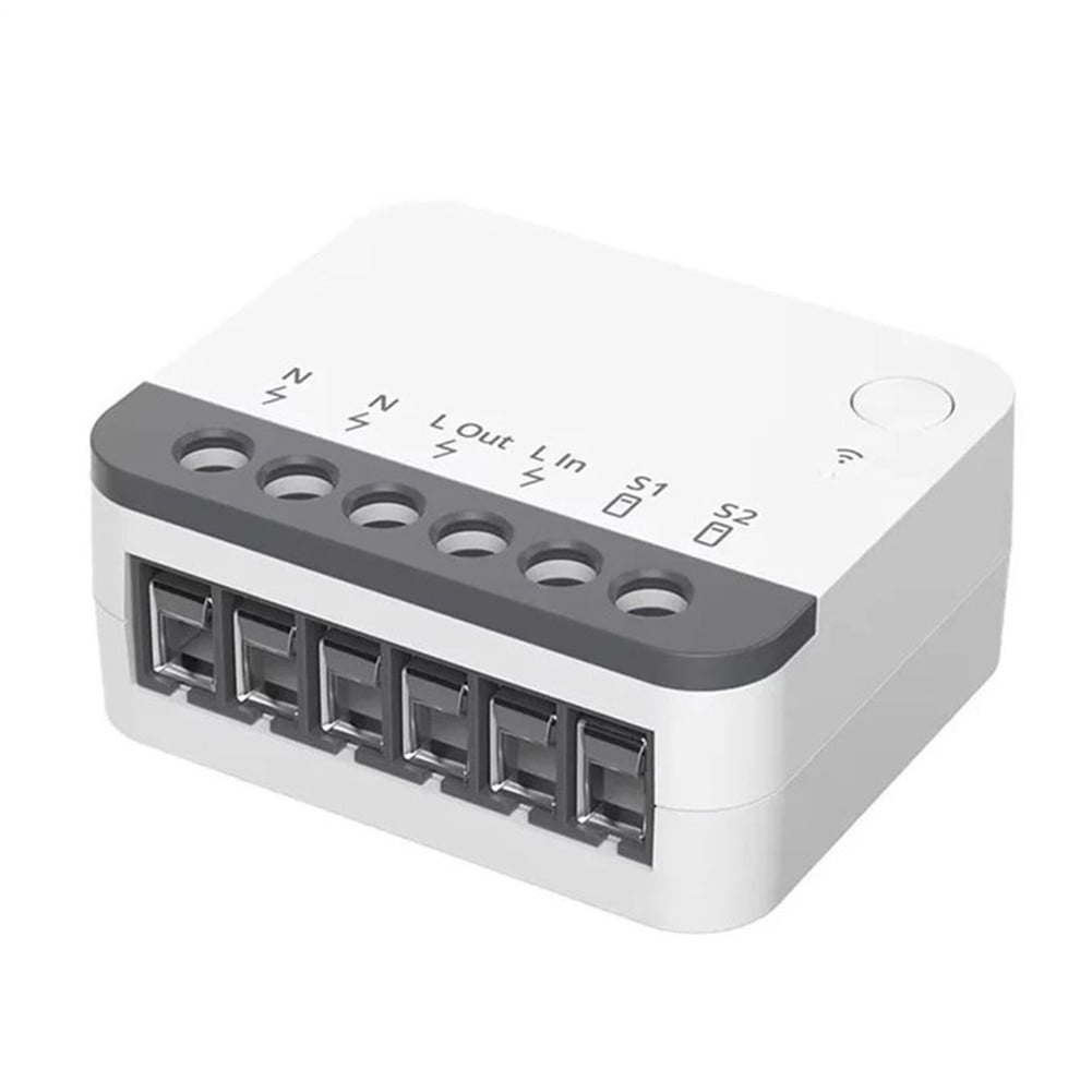 Yannee 2 Pcs ZBMINIR2 for ZigBee Smart Light Switch for Home Voice Control for Alexa