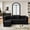 Teddy Black, variant on BEHOST 102.5" L Shaped Modular Sectional Sofa with Extra Deep Seats, Cloud Couch for Small Living Room,Teddy Green