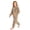 Khaki, variant on Cethrio Girls Fleece One-piece Pajamas, Warm Long Sleeve Hooded Full Zip Winter Loungewear Jumpsuit Size 7-8 Years Pink