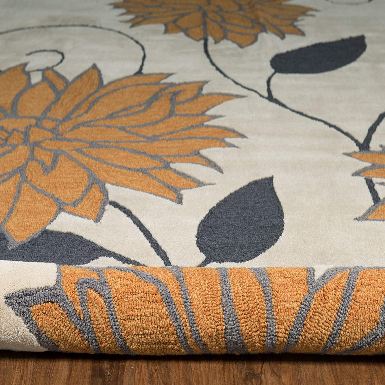 5X7 TRIO FLORAL IVOR - FRENCH