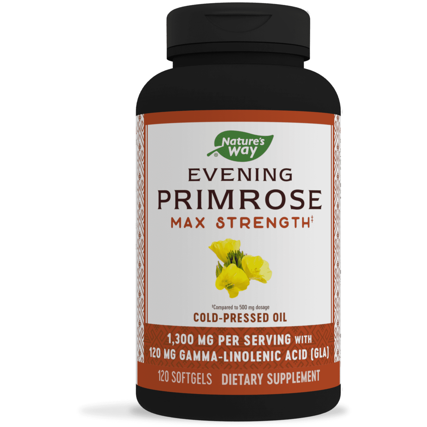 Nature’s Way Evening Primrose Max Strength‡, 120 Softgels