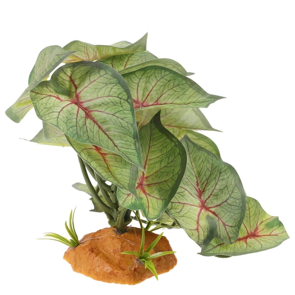 FUTUREORYY Planta Artificial Para De Terrario Y Acuario Reptil