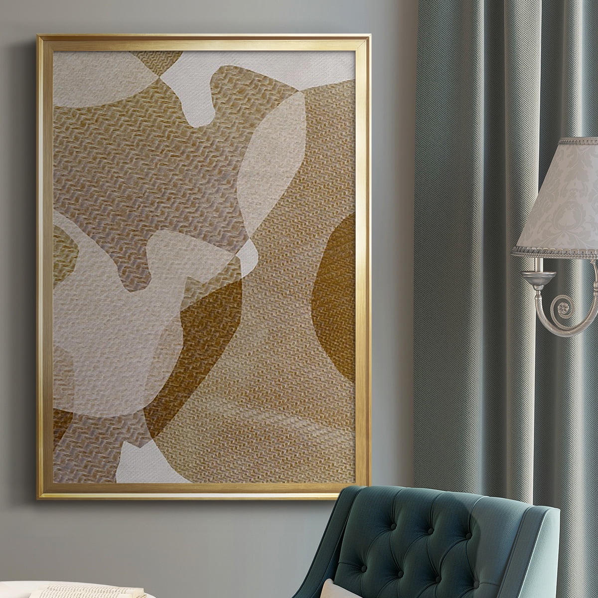 Texture Desert II Premium Framed Print, in Gold, Black, or Silver - Ready to Hang