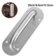 thumbnail image 1 of Plaque de Traction et Poussée en Acier Inoxydable Poignée d'Accès à la Porte Matériel de Porte avec Vis, 1 of 5