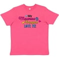 thumbnail image 3 of Inktastic My Mawmaw and Pawpaw Love Me with Hearts Youth T-Shirt, 3 of 5
