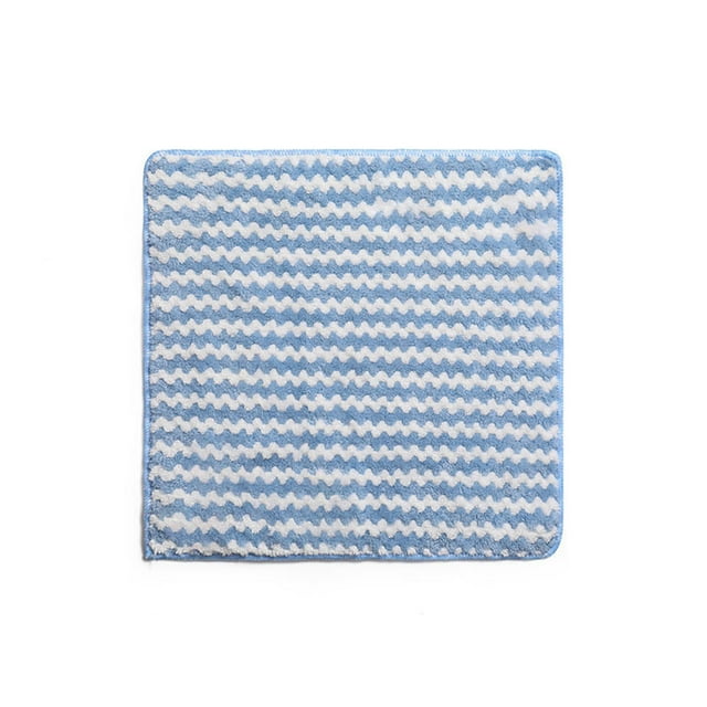 Paño de Lavavajillas Espesado,Paño de Deshidratación de Cocina de Limpieza Del Hogar,Paño de Absorción de Agua de Lazy Mans 25x25cm,Paño de Pulido Libre de Peluches de Terciopelo de Coral,,