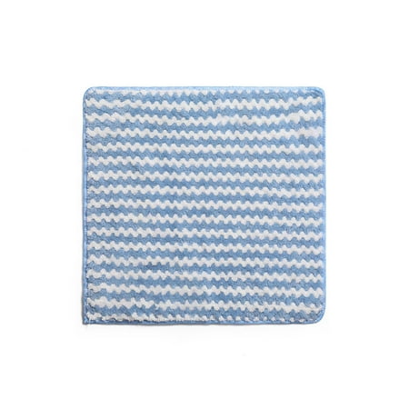 

WHLBF Thickened Wave Dishwashing Cloth Dishcloth Household Cleaning Kitchen Degreasing Household Lazy Man s Dishcloth Water Absorption