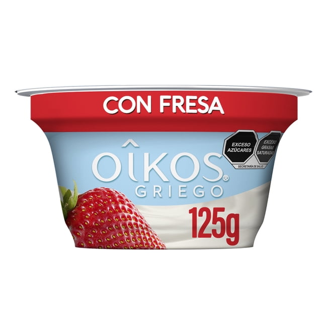 Yoghurt Oikos griego con fresa 125 g