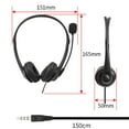 thumbnail image 6 of GJX 2026 New Corded Over Ear Headphones with Microphone,3.5Mm Plug,Lightweight Design for Music,Calls,Study,And Meetings,Wired Over Ear Headphones, 6 of 7