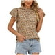 thumbnail image 1 of Blusa suelta con cuello en V y manga corta con estilo para mujer OAVQHLG3B Store lin121212, 1 of 5