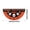 B, variant on FEOLGEHLY Halloween Decorations Outdoor Indoor, Halloween Fan-shaped Flag Garden Flag Print Pumpkin Ghost Hanging Flag Yard Outdoor Decoration Fence Half Flag Halloween Decorations Clearance (A)