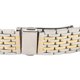 thumbnail image 3 of Quartz Men Watch Commercial Dual Date Stylish Classic Quartz Stainless Steel Dress Watch Gold and Silver Strap White Dial, 3 of 4