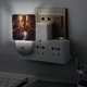 thumbnail image 5 of Black Adam / Adam Negro Luz nocturna LED con sensor de anochecer a amanecer para dormitorio, baño, pasillo, escaleras - Lámpara LED nocturna de enchufe, 0.5W - 1 pieza, 5 of 6