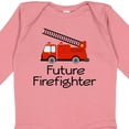 thumbnail image 4 of Inktastic Ladder Truck Future Firefighter Boys or Girls Long Sleeve Baby Bodysuit, 4 of 5