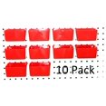 thumbnail image 2 of 10 Pack Small Plastic Pegboard Storage/Parts Bins - Red, 2 of 10