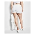 thumbnail image 2 of ROYALTY BY MALUMA Womens Ivory Zippered Pull-on Elastic Waist High Waist Shorts XL, 2 of 4