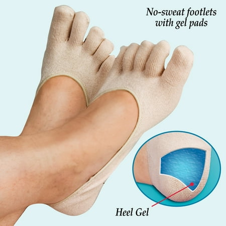 Gel Socks - THERAPEUTIC INVISIBLE GEL TOE SOCKS