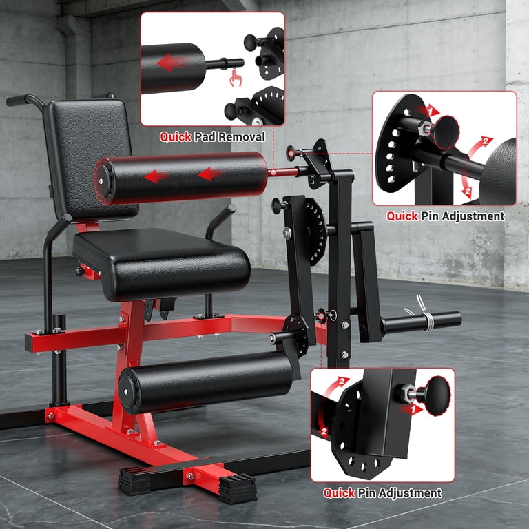 GIKPAL 2-in-1 Leg Extension and Curl Machine photo 6