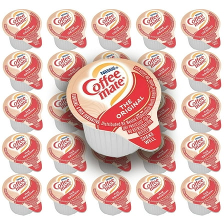Nestle Coffee-Mate Original Single Serve Non-Dairy Creamer, 0.4 oz l Pack of 50