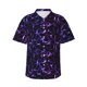thumbnail image 1 of Balery Galaxy Lightning Camisas hawaianas de manga corta para hombre, camisas playeras de corte holgado, camisas de vacaciones con botones,Medium, 1 of 7