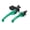 green, variant on ASV Folding Brake Clutch Levers Handle Motorcycle Universal CNC Aluminium For KTM Honda Kawasaki Yamaha XR50 Dirt Bike ATV
