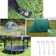 thumbnail image 4 of Estacas de metal para tienda de campaña de acero galvanizado resistente, estacas de jardín de 12 pulgadas, estacas de fijación con gancho en J para carpas, cenadores, trampolines, tiendas de campaña, 4 of 5