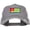 Grey, variant on Togo Flag Embroidered Washed Cap - Grey OSFM