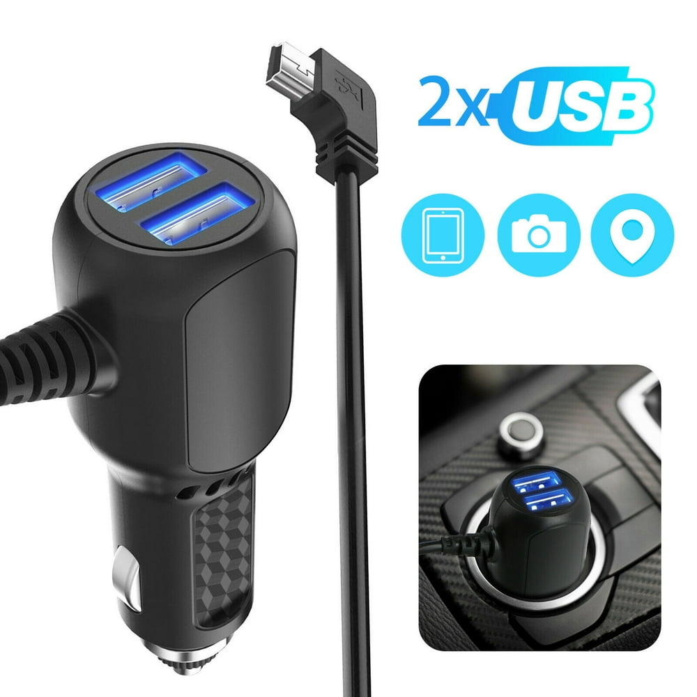 EEEkit Dash Cam Charger, Car Dash Cam USB Power Cable Cord Vehicle