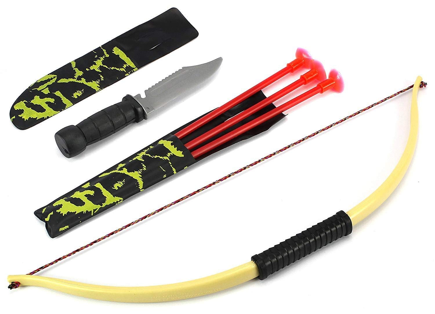 red bow and arrow toy