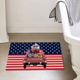 thumbnail image 5 of Wovilon Patriotic Welcome Door Mat Memorial Day 4Th Of July Independence Day Floor Mat Indoor Outdoor Entrance Bathroom Doormat Non-Slip Washable Decorations 4Th Of July Decorations, 5 of 5