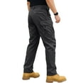 thumbnail image 3 of Carpenter Jeans For Men, Cold Weather Fleece Lined Cargo Pant Pantalones Black Pants Mens Lined Work Pants Fit Mens Work Pants Pantalones Para M Black, 3 of 3