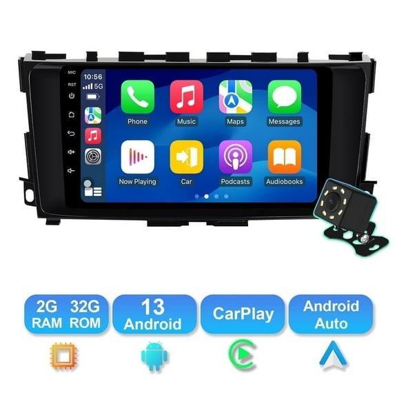 Android 13 Car radio for Nissan Altima 2014-2018 Multimedia Stereo Wireless Carplay Android Auto Autoradio Navigation GPS WIFI Mirror link Camera FM BT 2 32G
