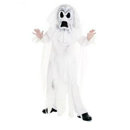 Boys Ghost Halloween Costume With Robe And Mask Spirit Costume