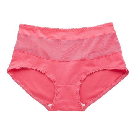 

ZRBYWB Women s Panties Women s New Comfortable Sexy Cotton Hollow High Waist Translucent Lace Large Underwear For Women