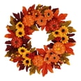 thumbnail image 4 of Couronne d'Automne Guirlande Artificielle Récolte Porte d'Automne Couronne Porte d'Entrée Mur Automne Porche Table, 4 of 8