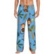 thumbnail image 1 of Balery Monkeys Swinging from Palms Pantalones de pijama para hombre, pijama ultraligero, pantalón de descanso-3X-Large, 1 of 6