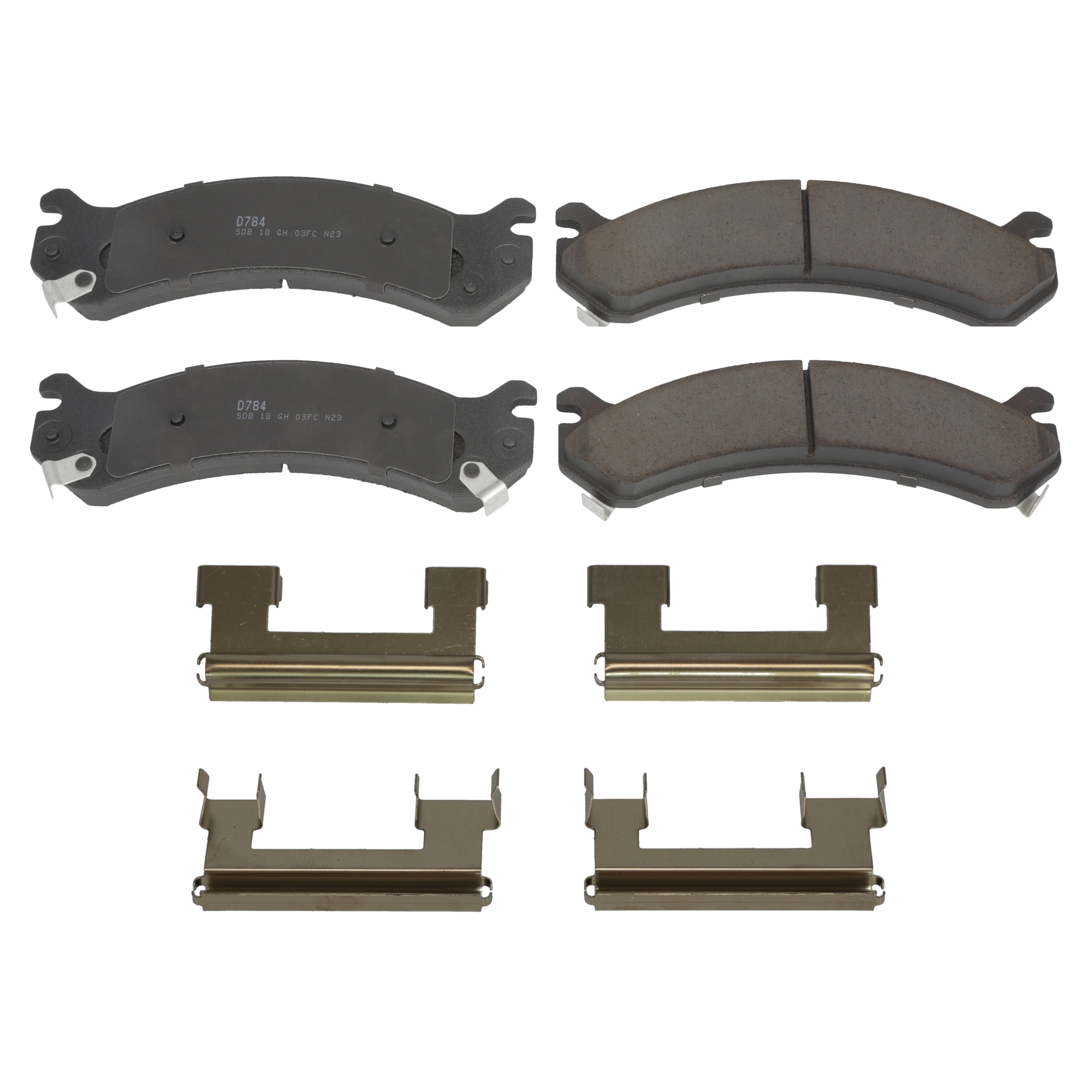 Winstop Brake Pad Set, Front WS.0784.0.C, Chevrolet Silverado 2500 HD 2006-2001