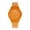 Orange, variant on Crayo Splat Leatherette Strap Watch - Green