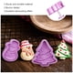 thumbnail image 4 of 4 Uds. Molde para hornear Navidad de Acción de Gracias, sello de galletas, cortador de émbolo de galletas 3D, cortadores de moldes para hornear DIY, herramientas de cocina, 4 of 11
