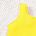 thumbnail image 4 of Cethrio Girls Casual Outfit Sets, Short Sleeve Vacation 2 Piece T-shirts and Shorts Sets Yellow Size 7-8T, 4 of 5